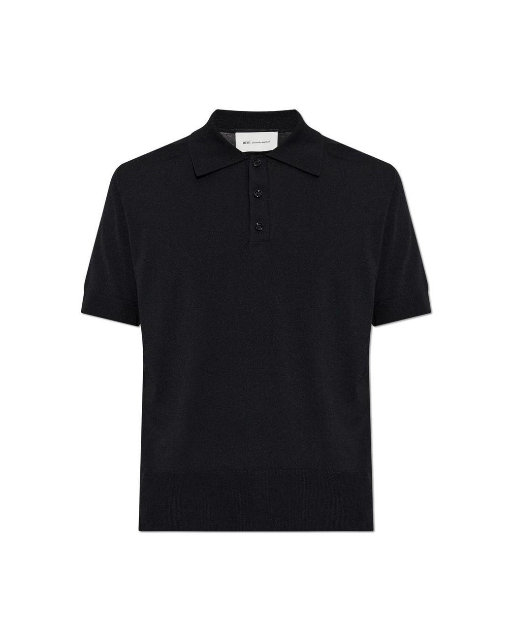AMI Black Polo for men