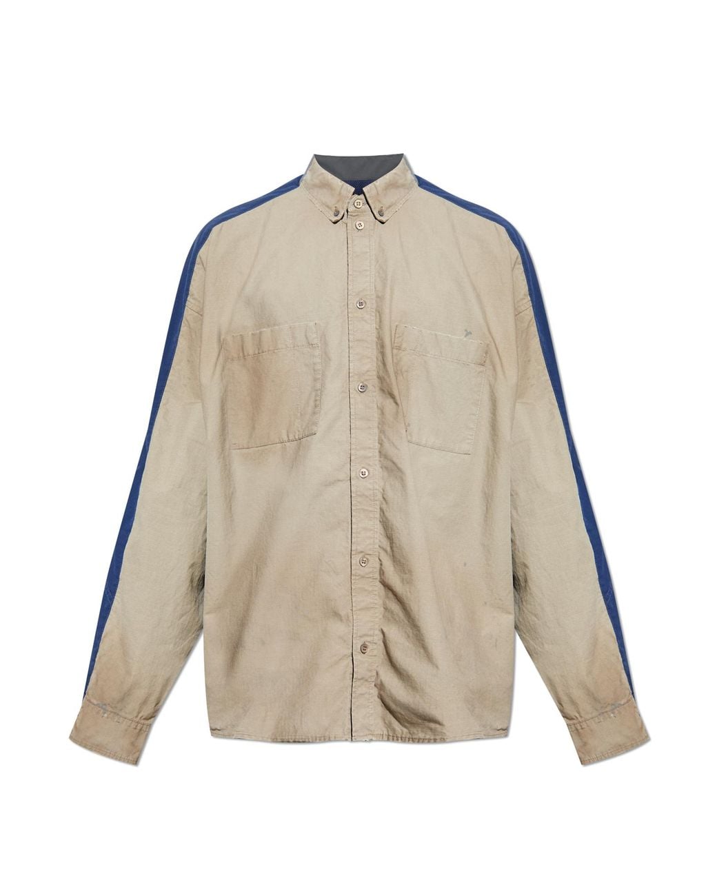 Balenciaga Natural Shirt With Pockets for men