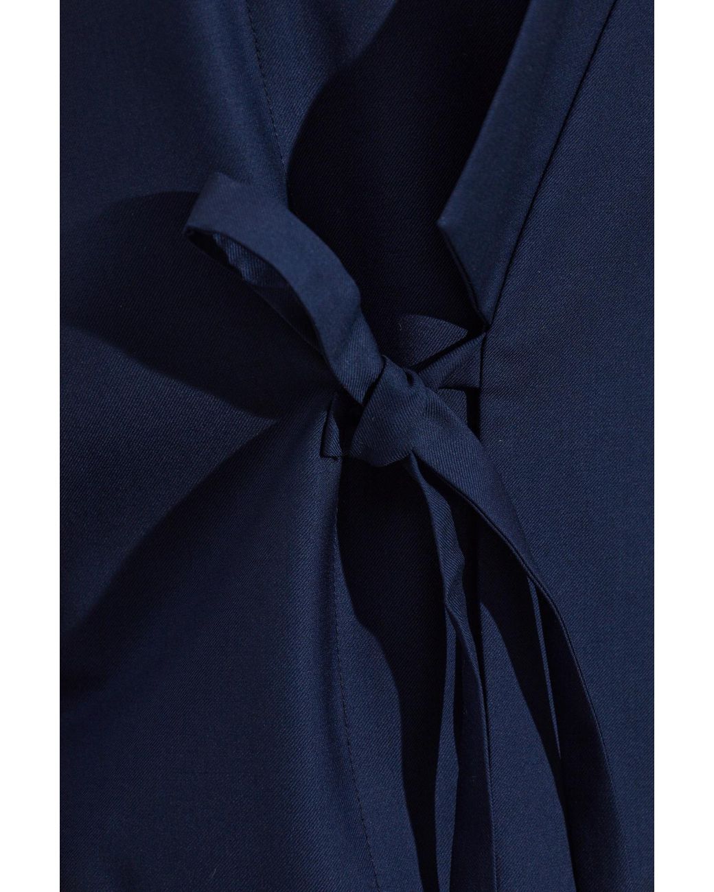 KENZO Blue Wool Kimono