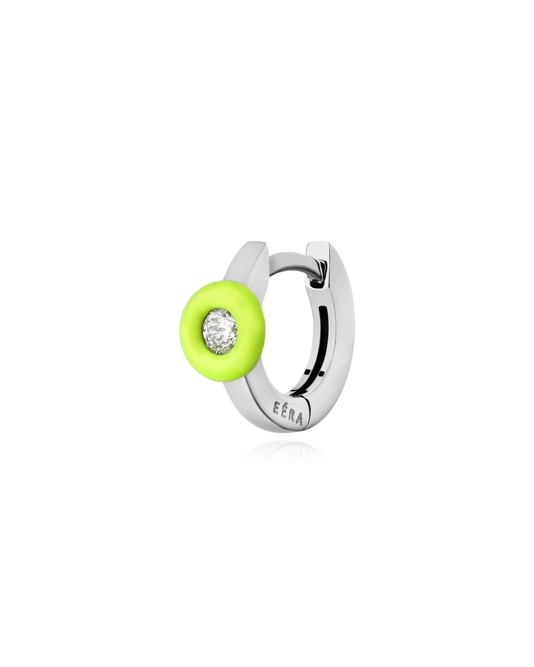 Eera Black Single Earring