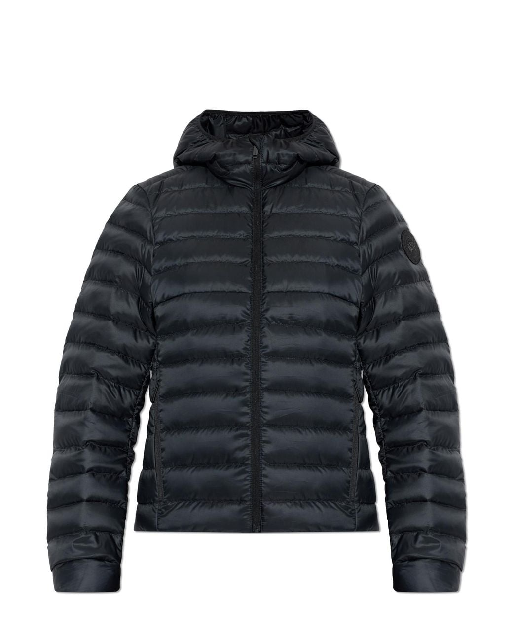 Canada Goose Blue Down Jacket With Hood
