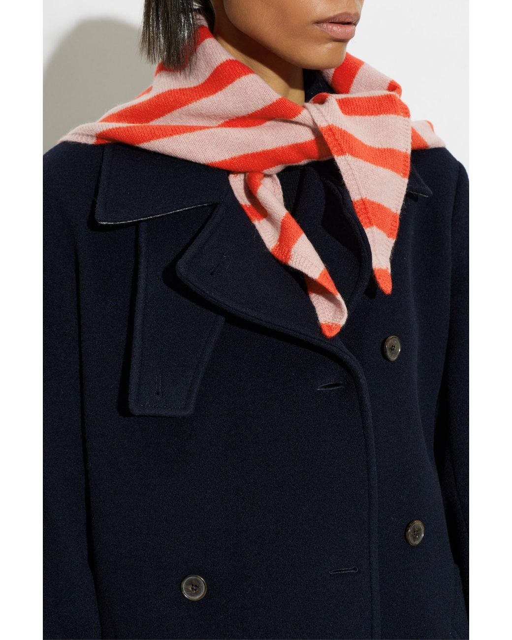 Paul Smith Red Triangular Scarf
