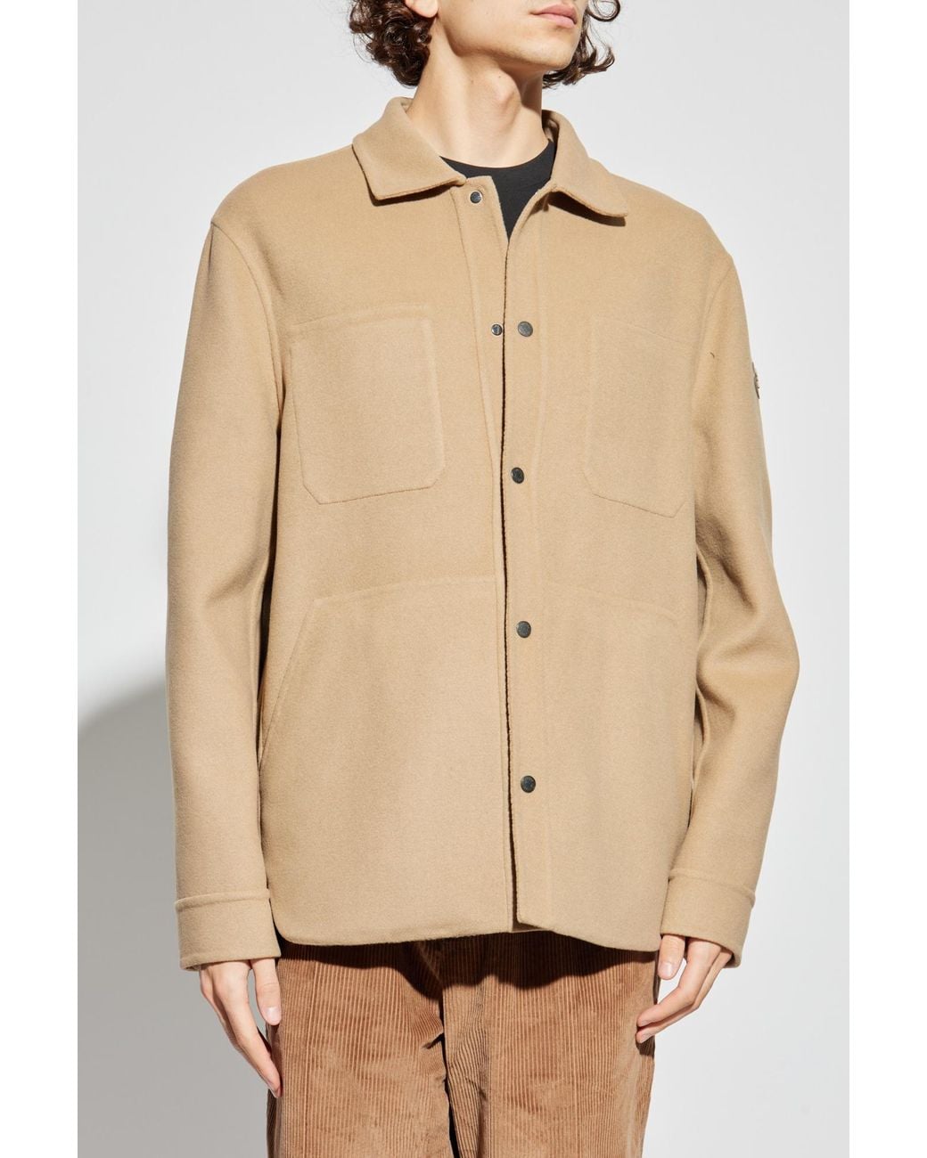 Moncler Natural Wool Jacket for men
