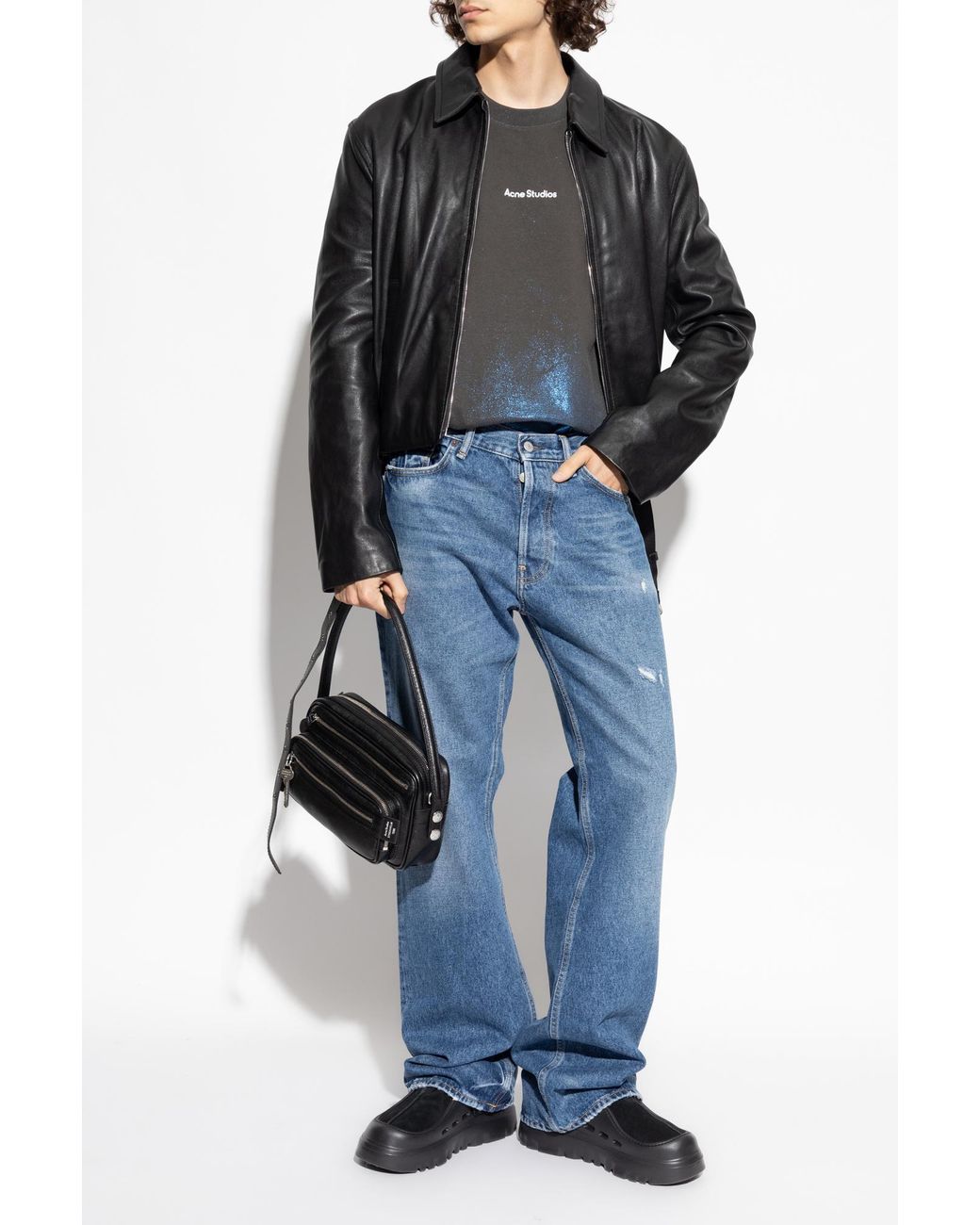 Acne Studios '2010M' Jeans in Black for Men | Lyst