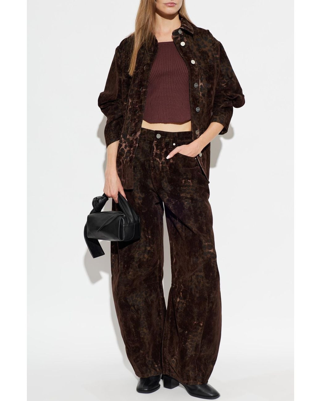 AllSaints Purple Top "Cruz"