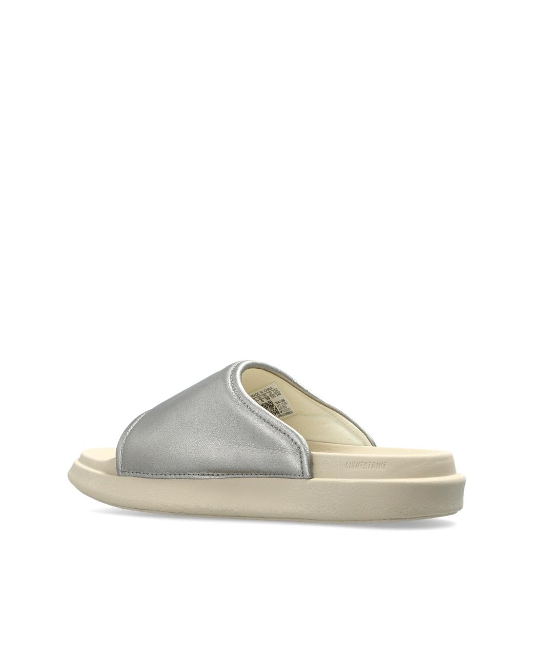 Y-3 White "Slide" Shoes