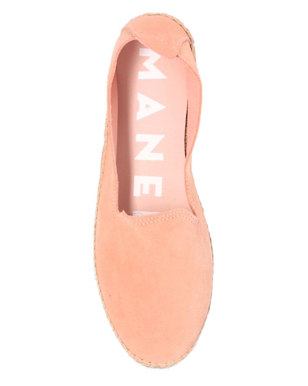 Manebí Pink 'Hamptons' Platform Espadrilles