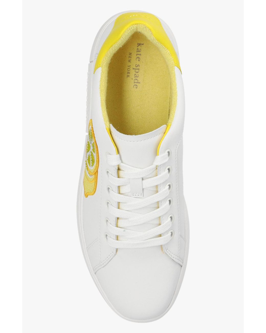 Kate Spade 'lift Lemon' Sneakers in Yellow | Lyst UK