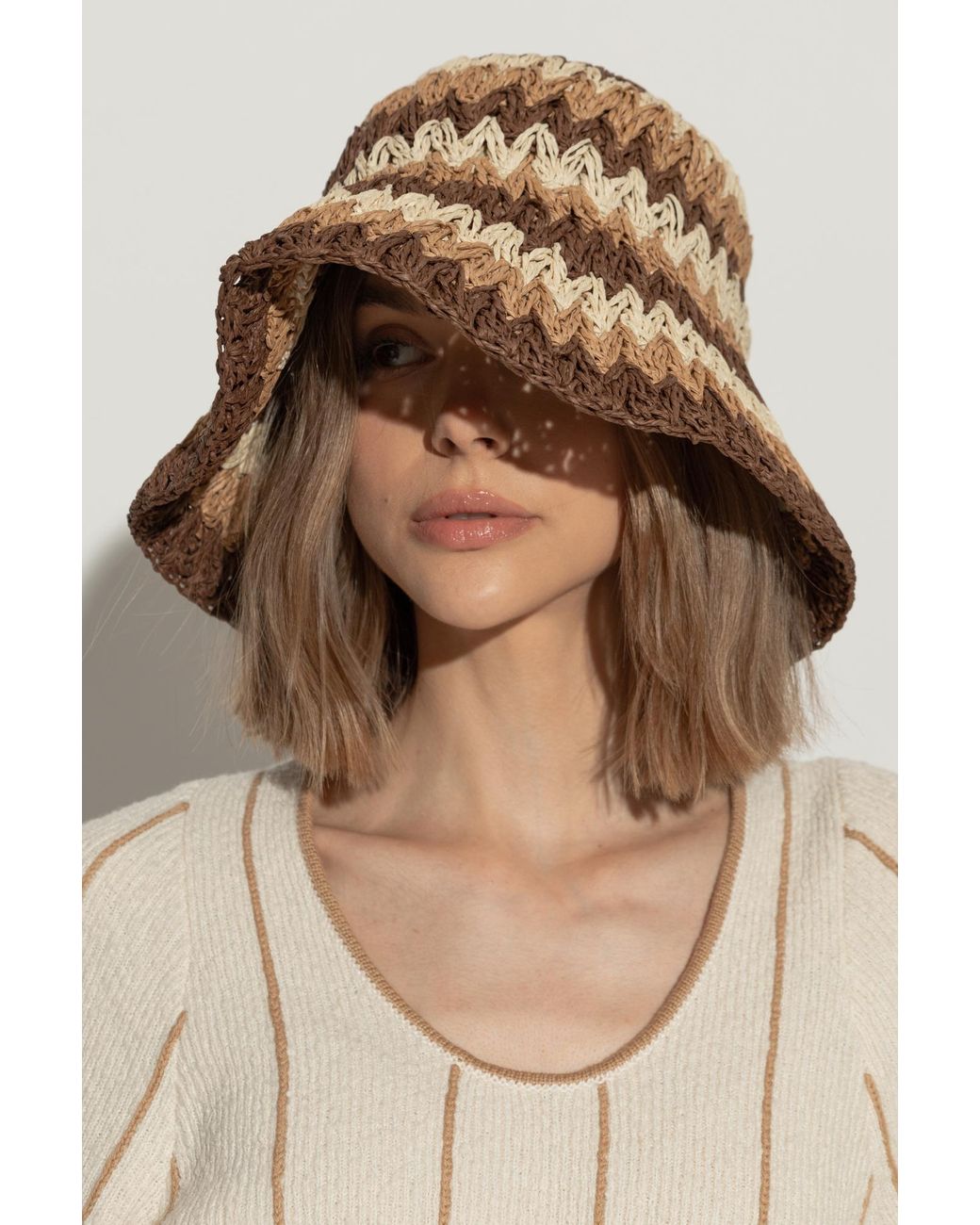 By Malene Birger Hat `Strawie` in Natural | Lyst