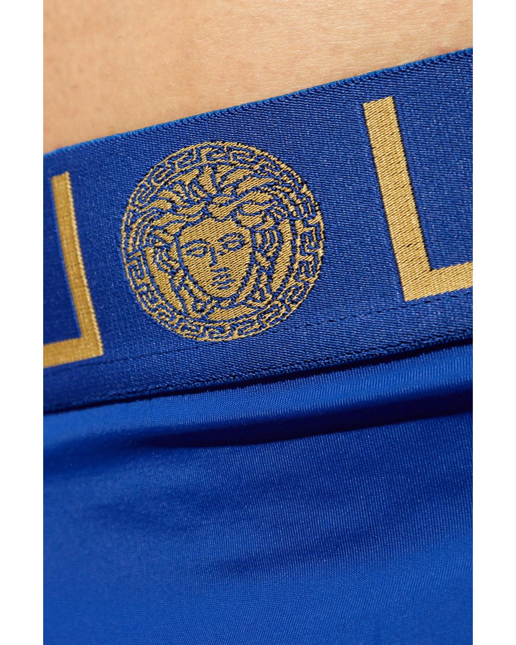 Versace Blue Swim Briefs for men