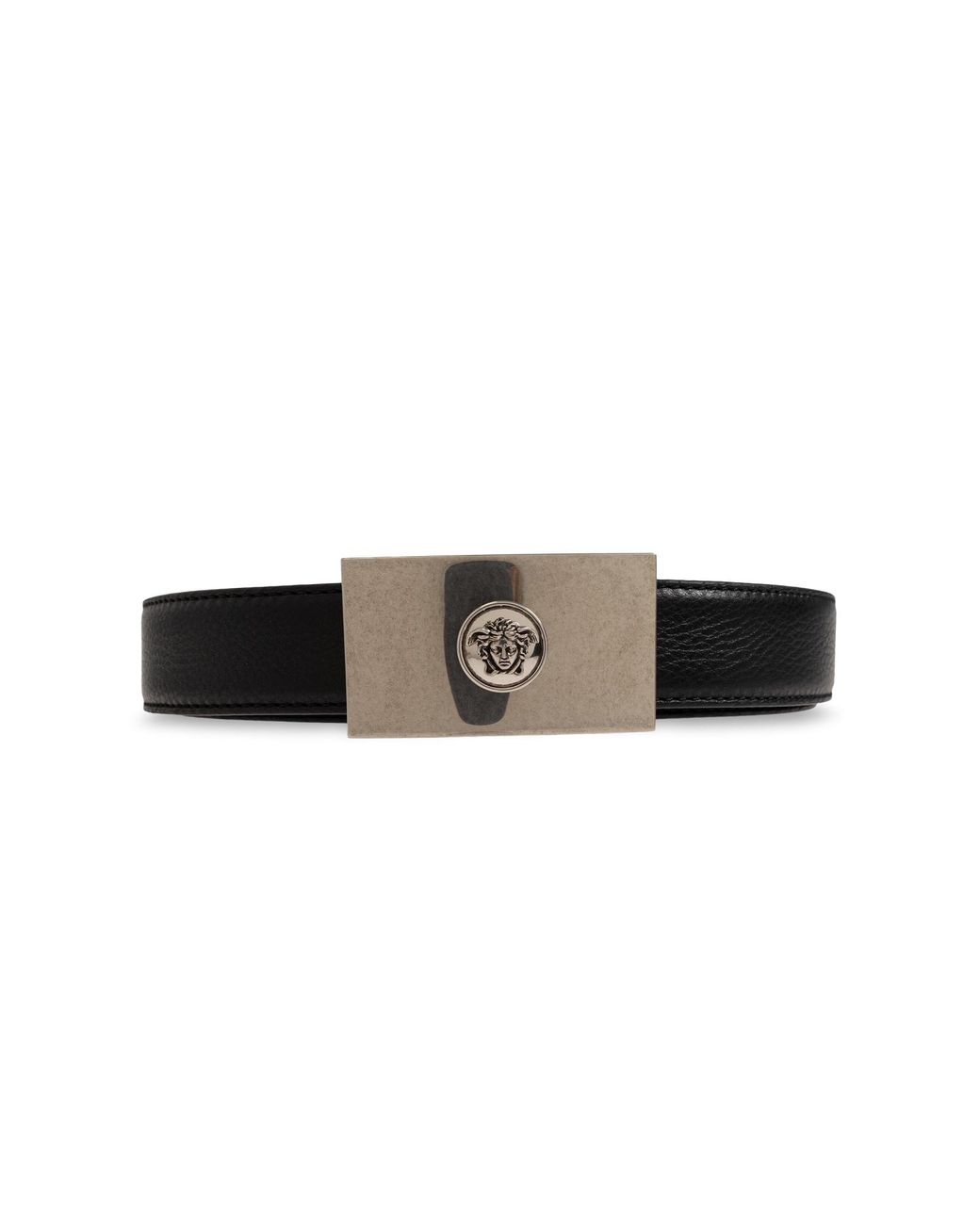 Versace Black Double-Sided Belt for men