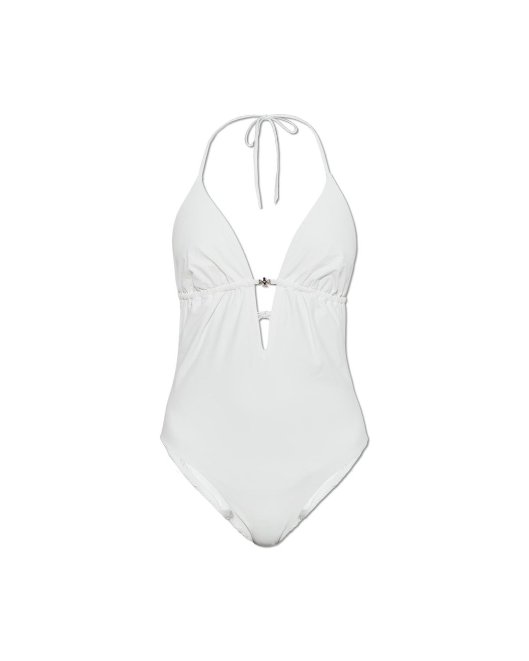 Tory Burch White One-Piece Swimsuit