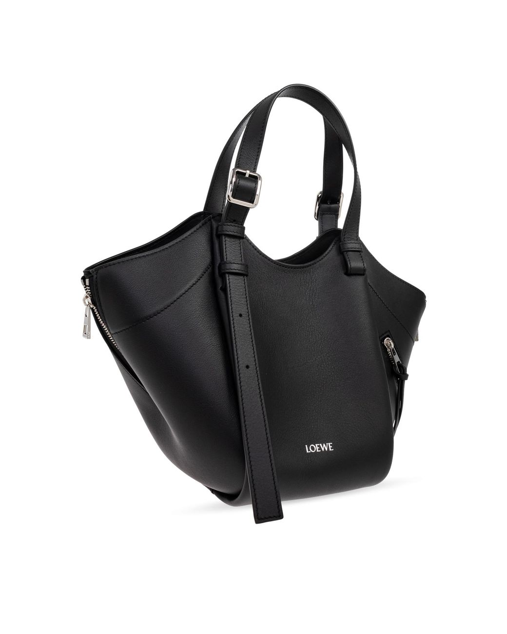 Loewe Gray 'Hammock Flip Medium' Shoulder Bag