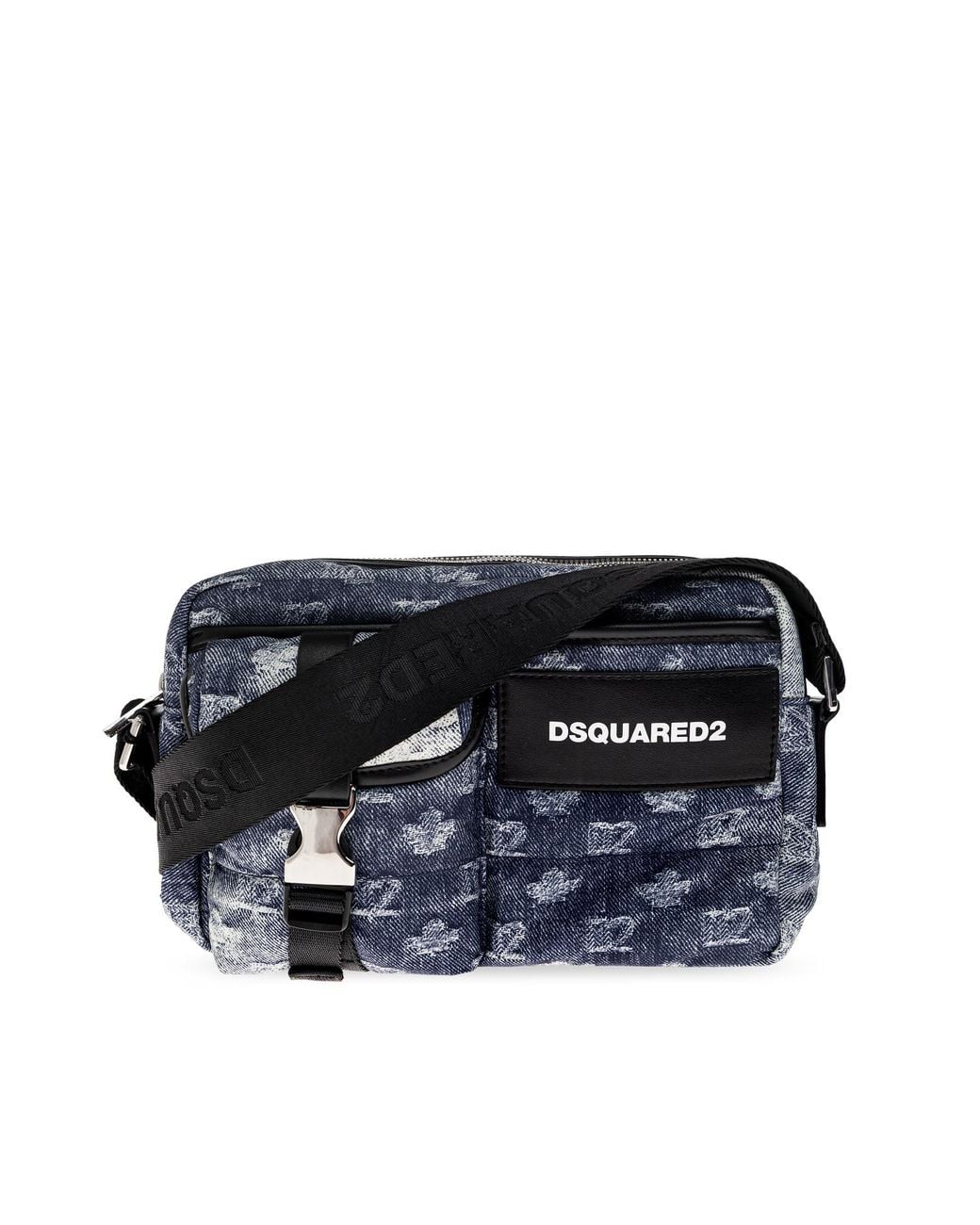 DSquared² Blue Monogram Bag for men