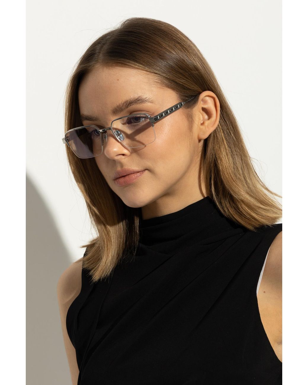 Balmain Metallic Prescription Glasses Sergeant Ii