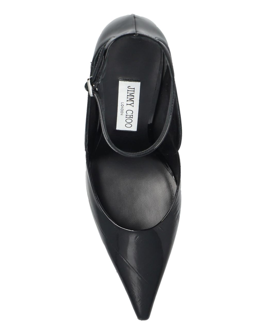 Jimmy Choo Black 'Quinci 95' Heeled Shoes