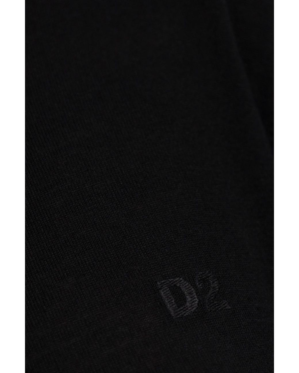 DSquared² Black Wool Sweater