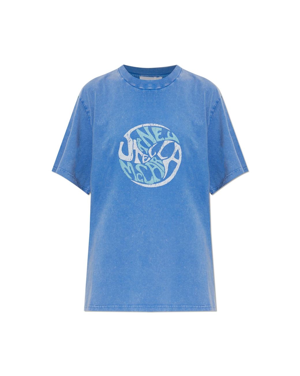 Stella McCartney Blue T-Shirt With Print