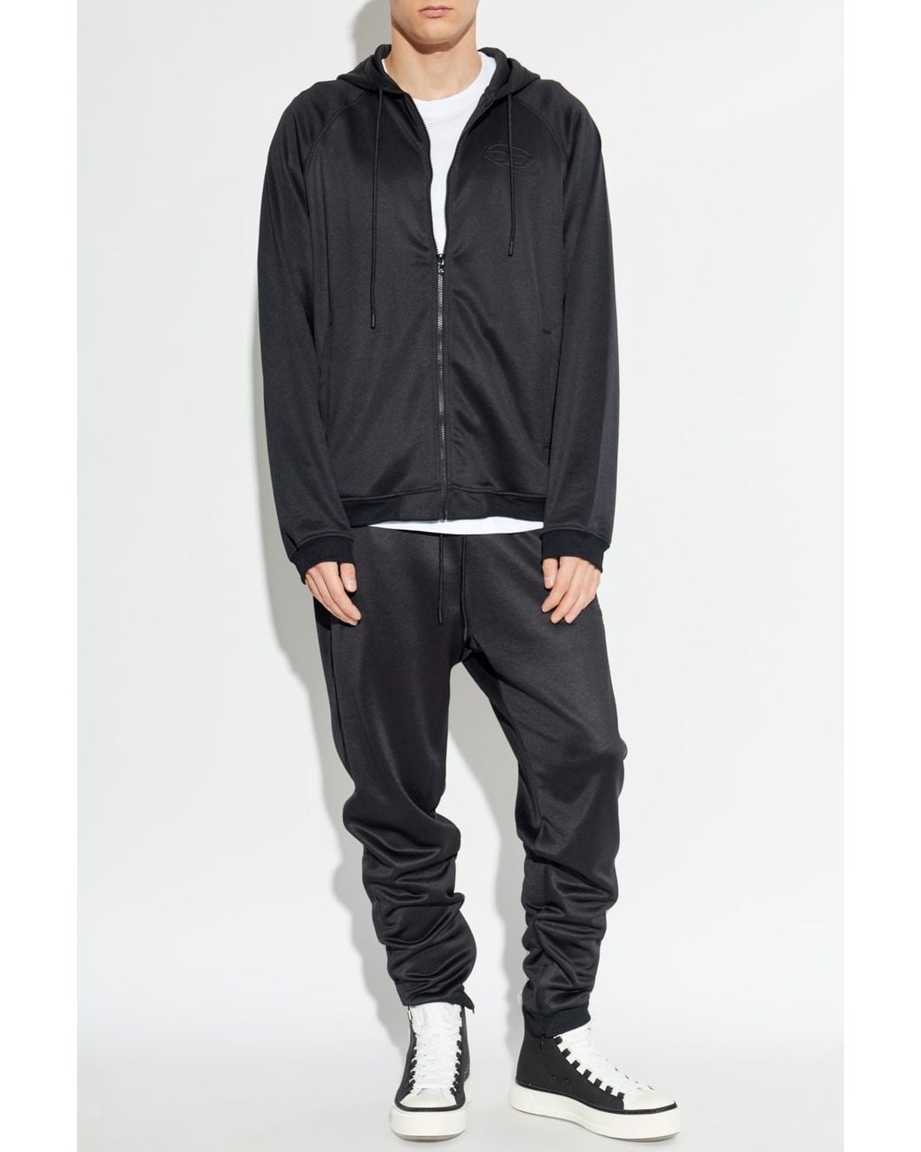 DIESEL Blue 'S-Bord-Zip' Sweatshirt for men