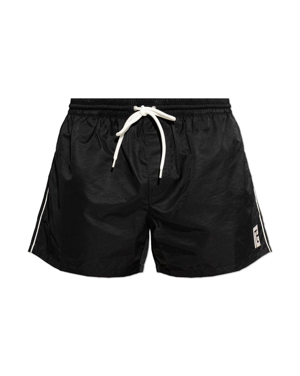 Balmain Black Swim Shorts for men