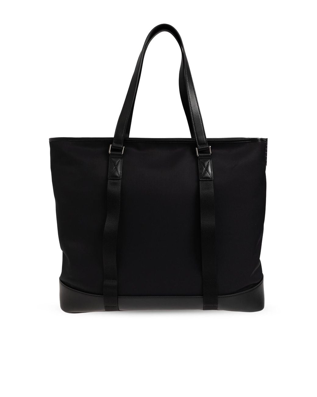 Tod's Black Bag With 'Medium' Logo for men