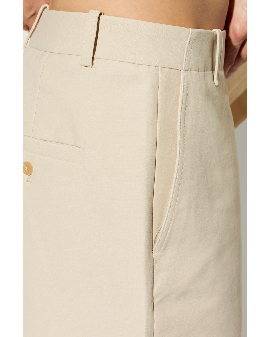 Jacquemus Natural 'Camargue' Shorts for men