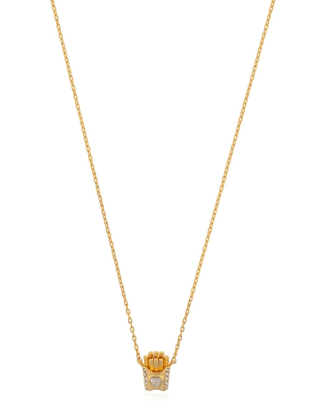 Kate Spade Metallic Necklace With Pendant
