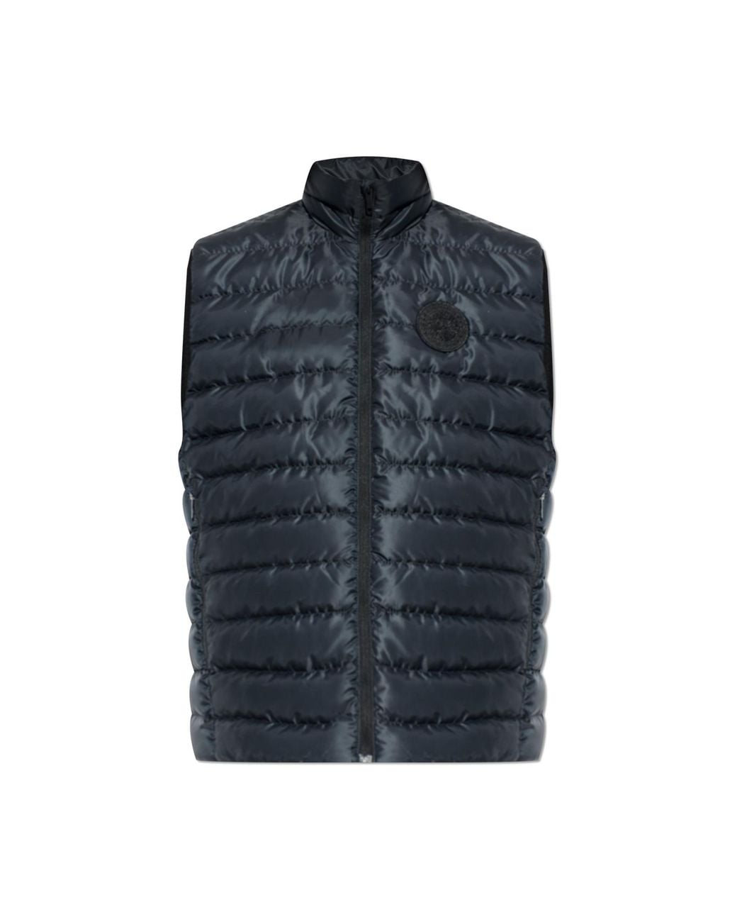 Canada Goose Blue Quilted Vest "Stratus" for men