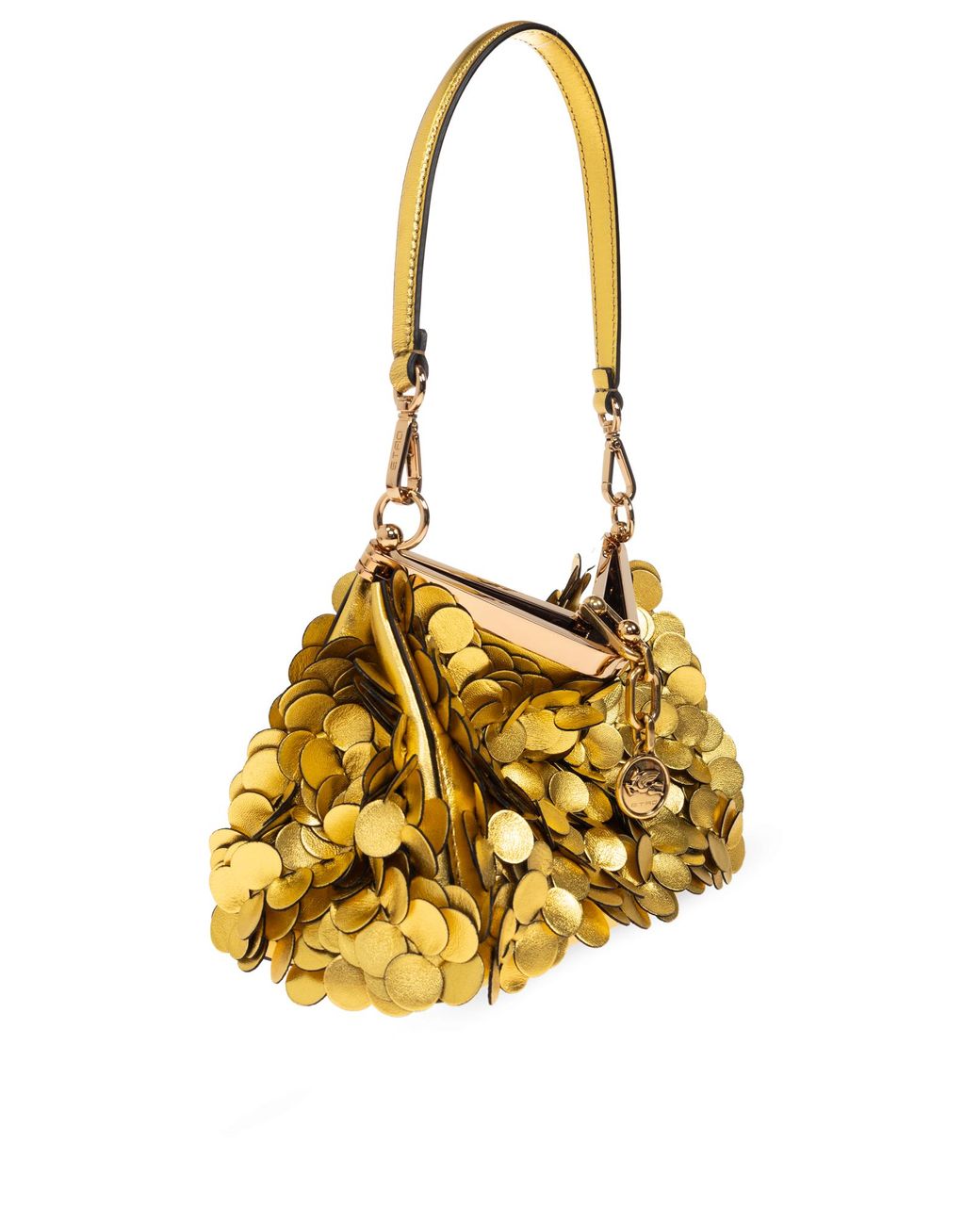 Etro Metallic "Vela Small" Shoulder Bag