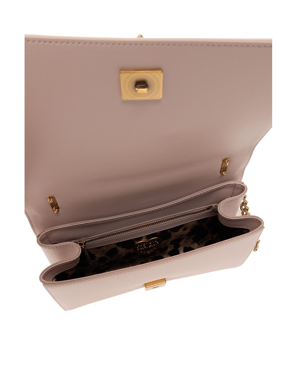 Dolce & Gabbana Pink 'Devotion Medium' Shoulder Bag