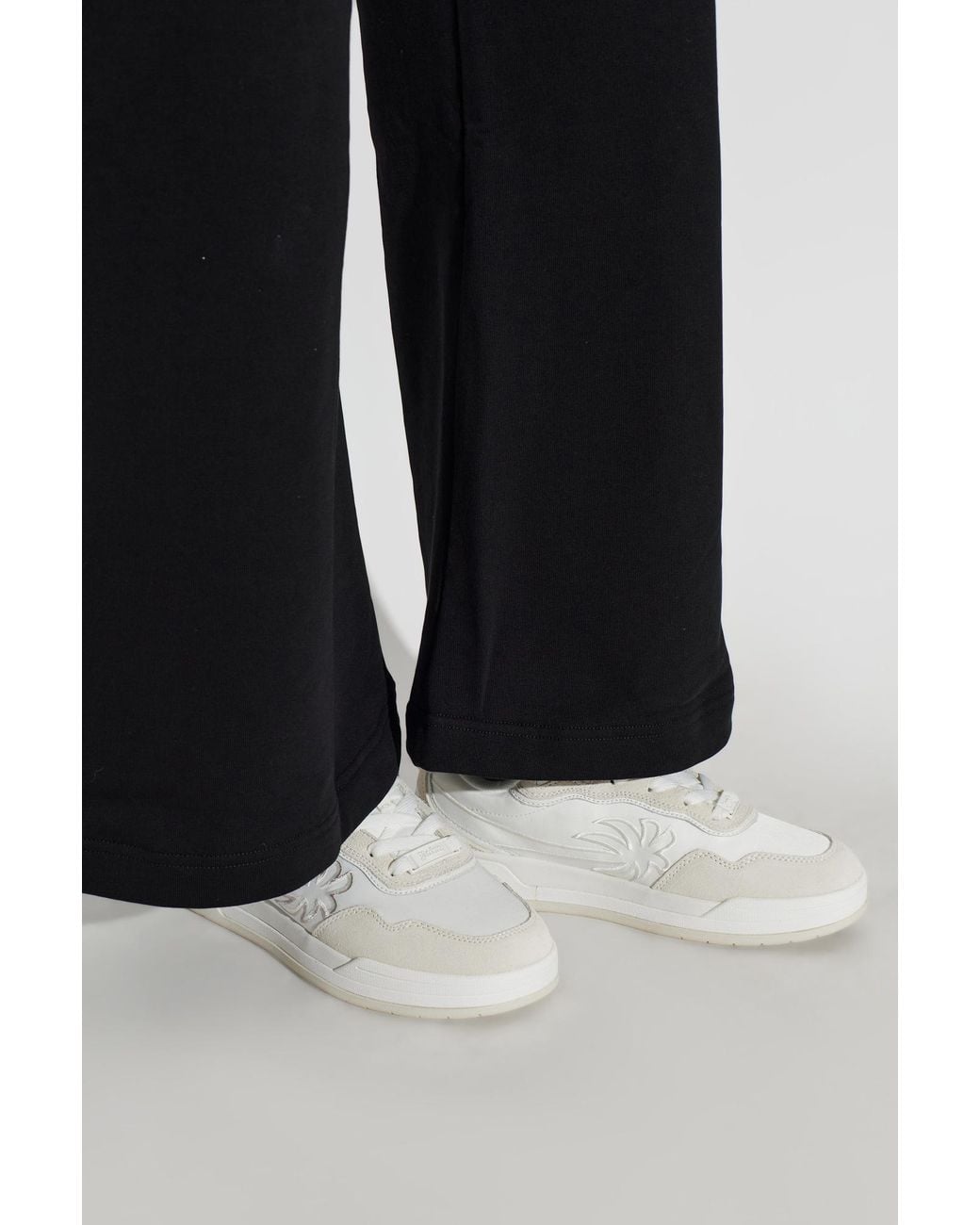 Palm Angels White 'Palm Tennis' Sneakers