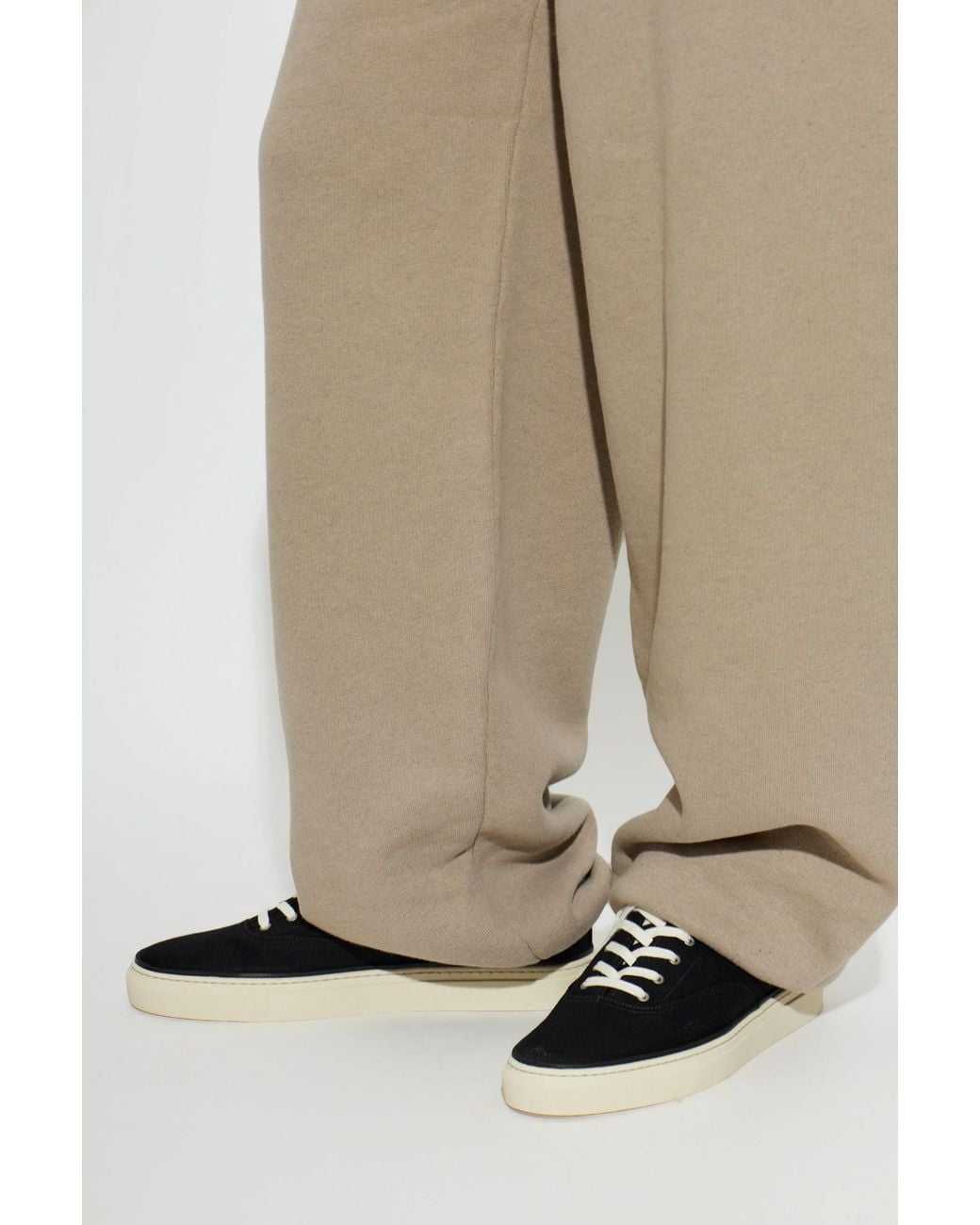 Jacquemus Black 'Fefe' Low-Top Sneakers for men
