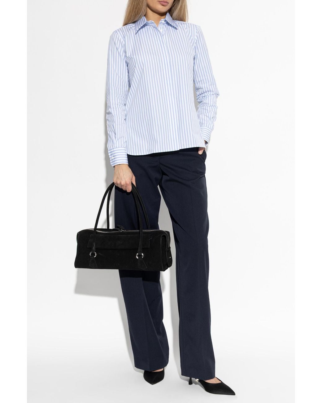 Stella McCartney Blue Wool Trousers