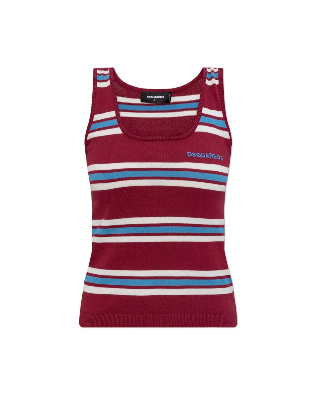 DSquared² Red Strappy Top