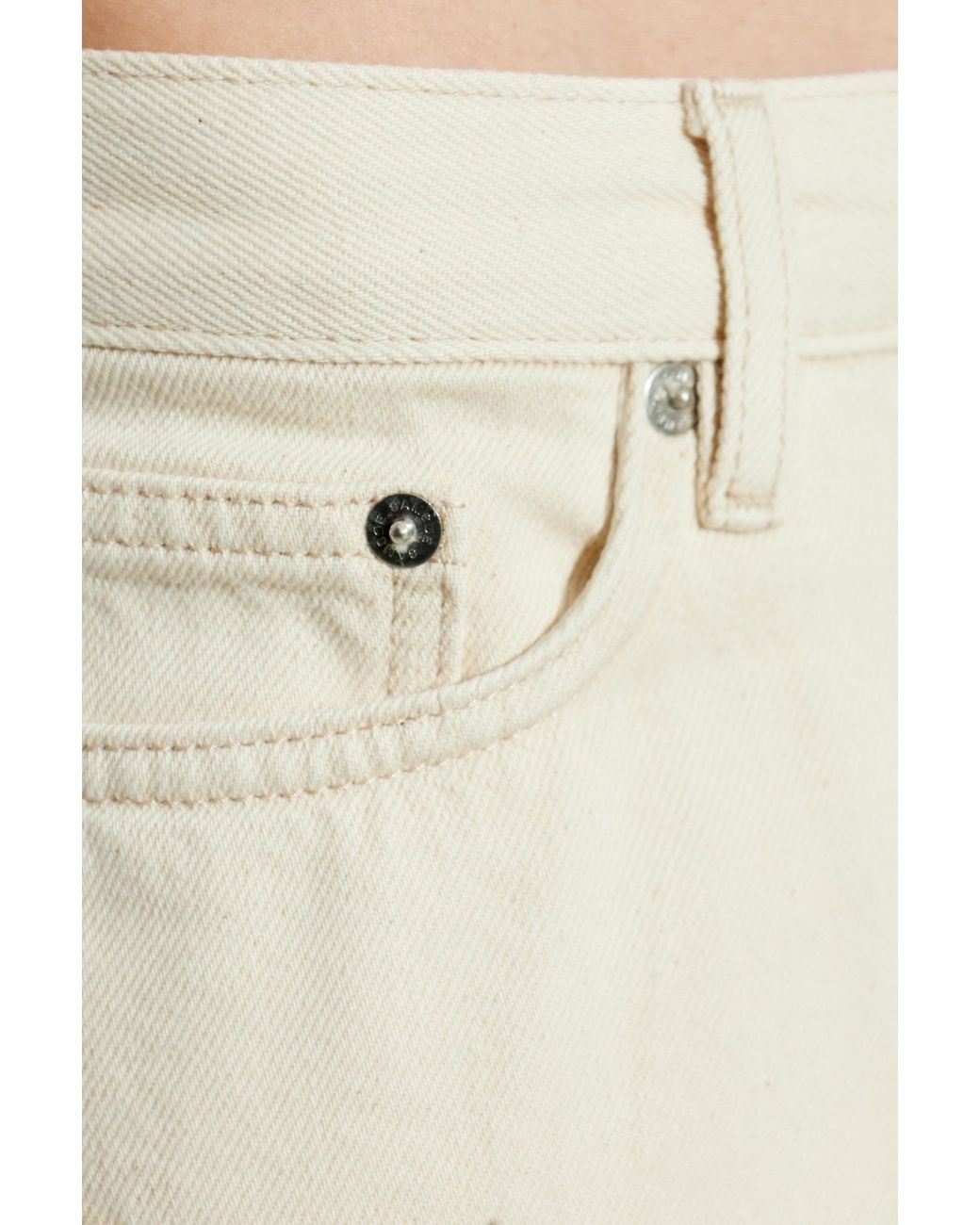 Samsøe & Samsøe White Jeans "Saddie" for men