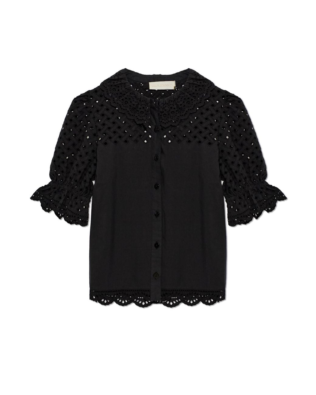 Ulla Johnson Black 'Eloise' Blouse
