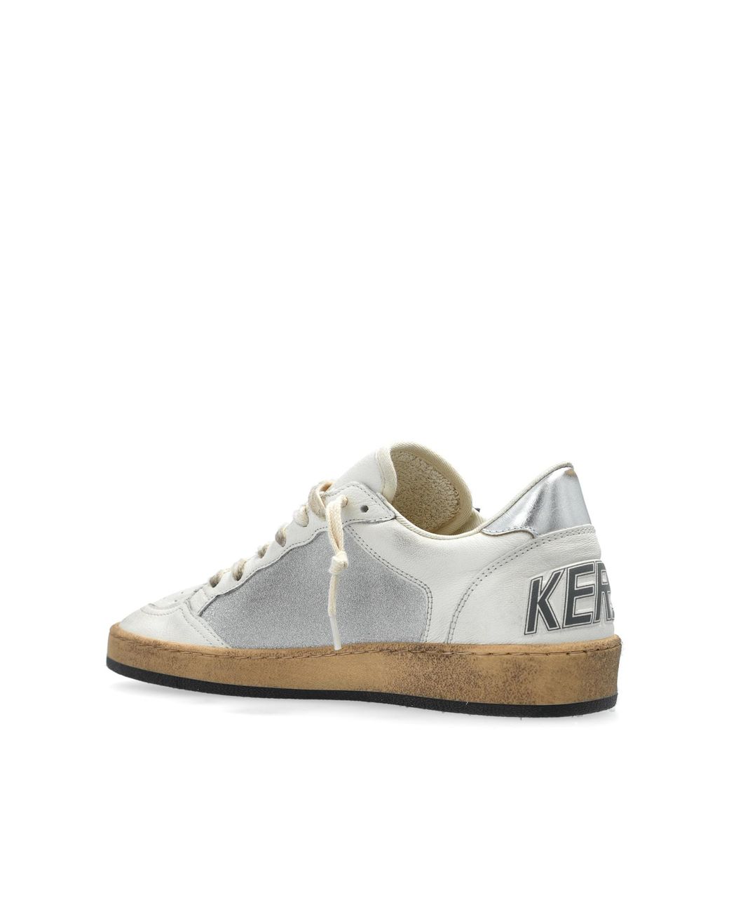 Golden Goose Sneakers Ball Star Double Quarter in White | Lyst
