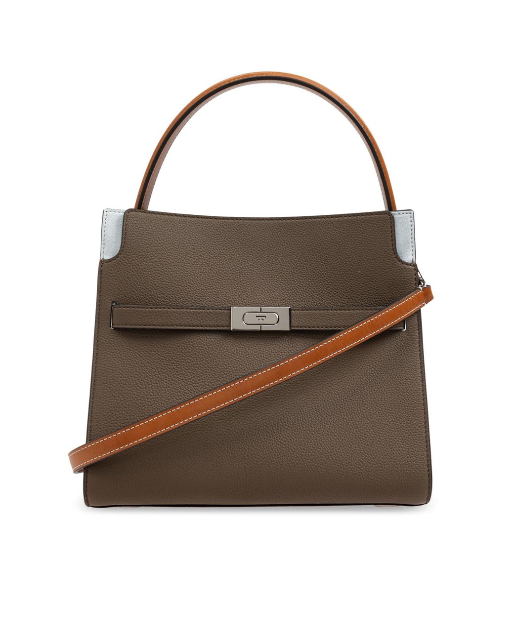 Tory Burch Brown Shoulder Bag Lee Radziwill