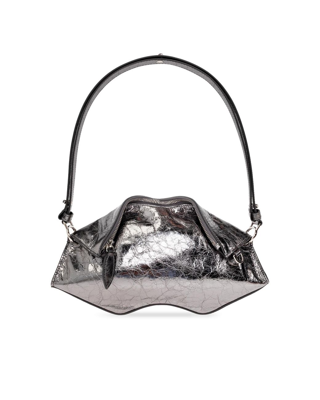 McQueen Gray "Manta" Bag