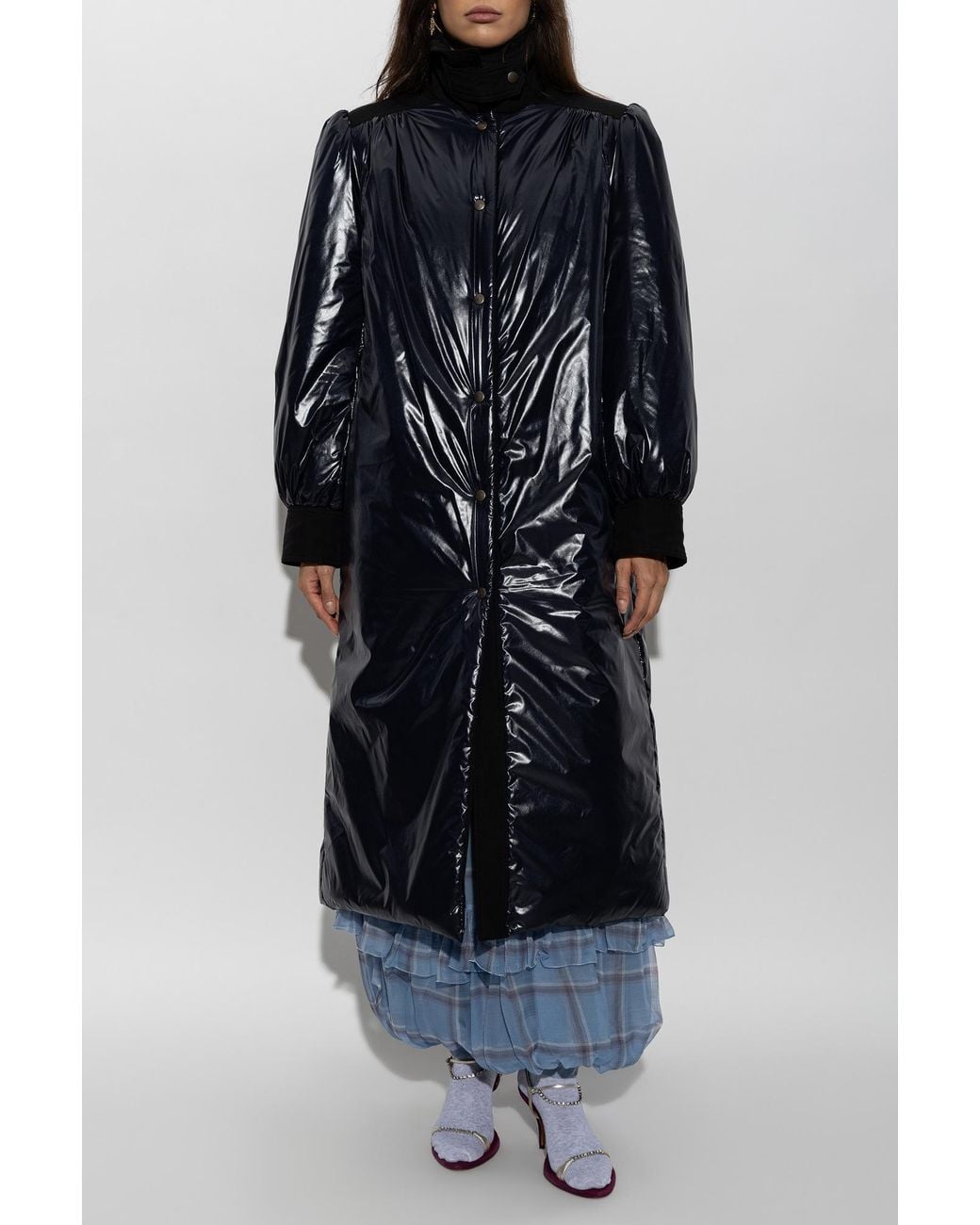 Chloé Black Quilted Coat