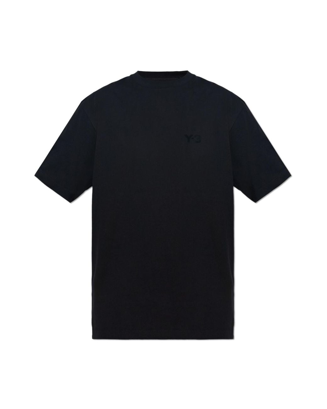 Y-3 Black T-Shirt With Logo