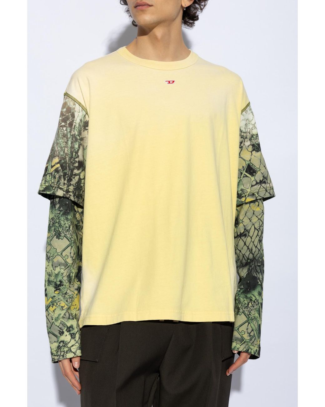 DIESEL Long Sleeve T-Shirt 