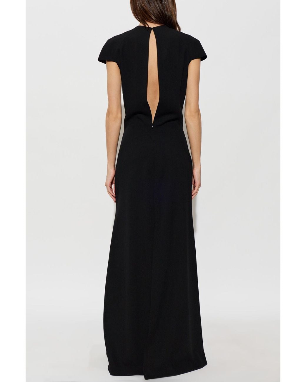 Jil Sander Black Wool Dress