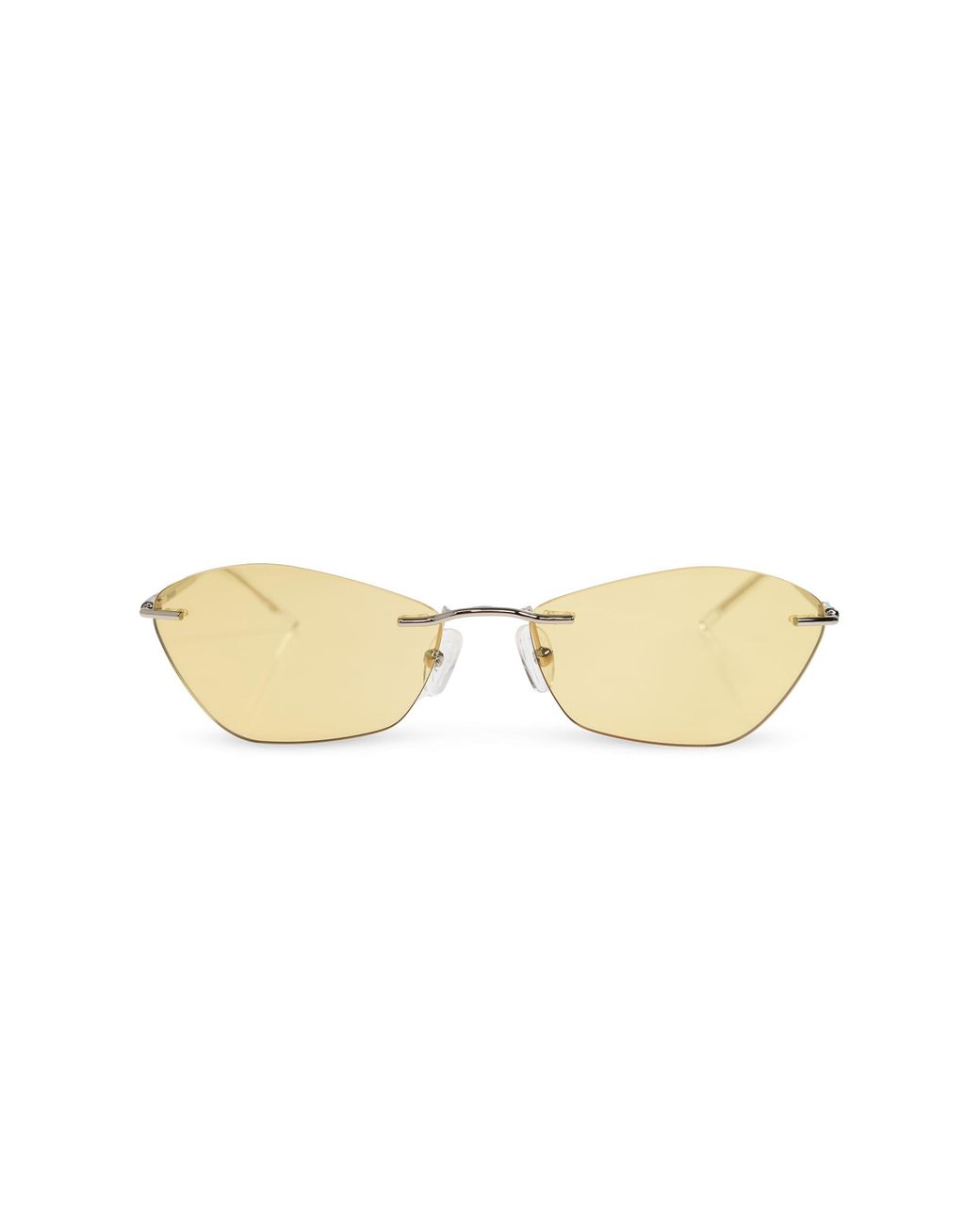 McQueen Yellow Sunglasses