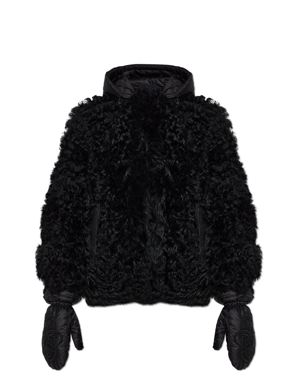 Bogner Black Leather Jacket 'Liz L'