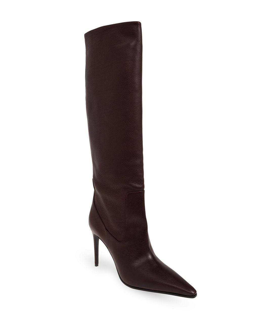 DSquared² Brown Leather Heeled Boots