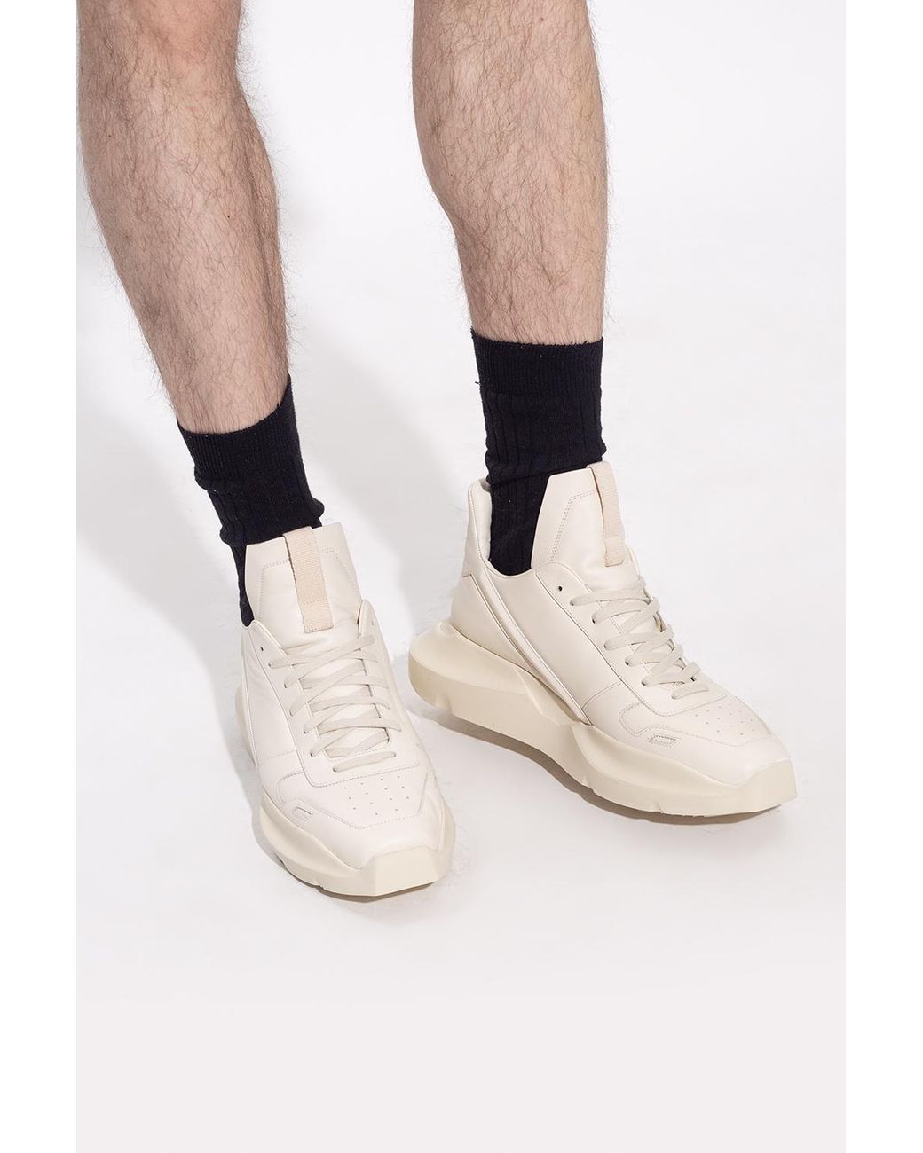 SS22 Rick Owens Geth Runner Milk 新品-