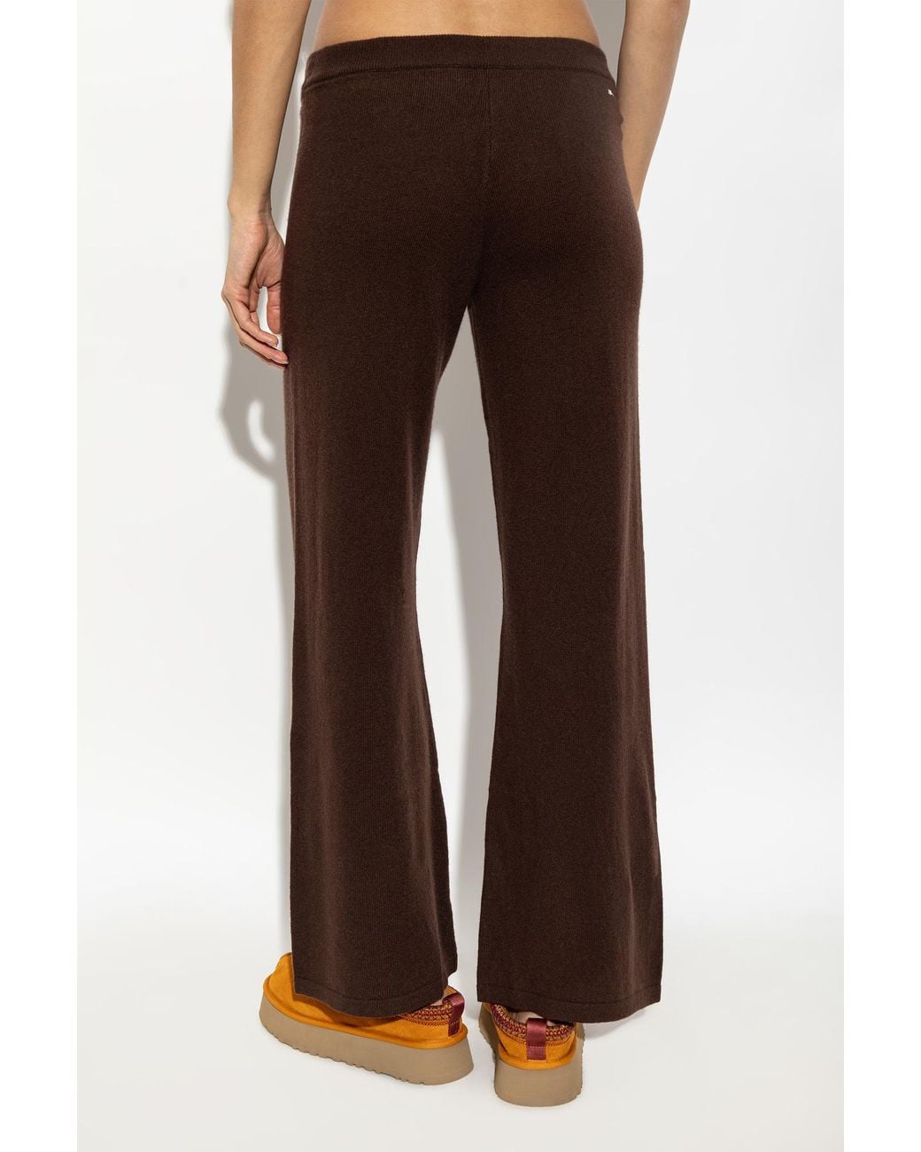 The Upside Brown 'Coco Amelie' Cashmere Trousers