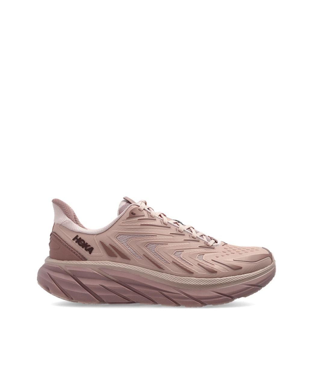 Hoka One One Brown 'Clifton Utl' Sneakers