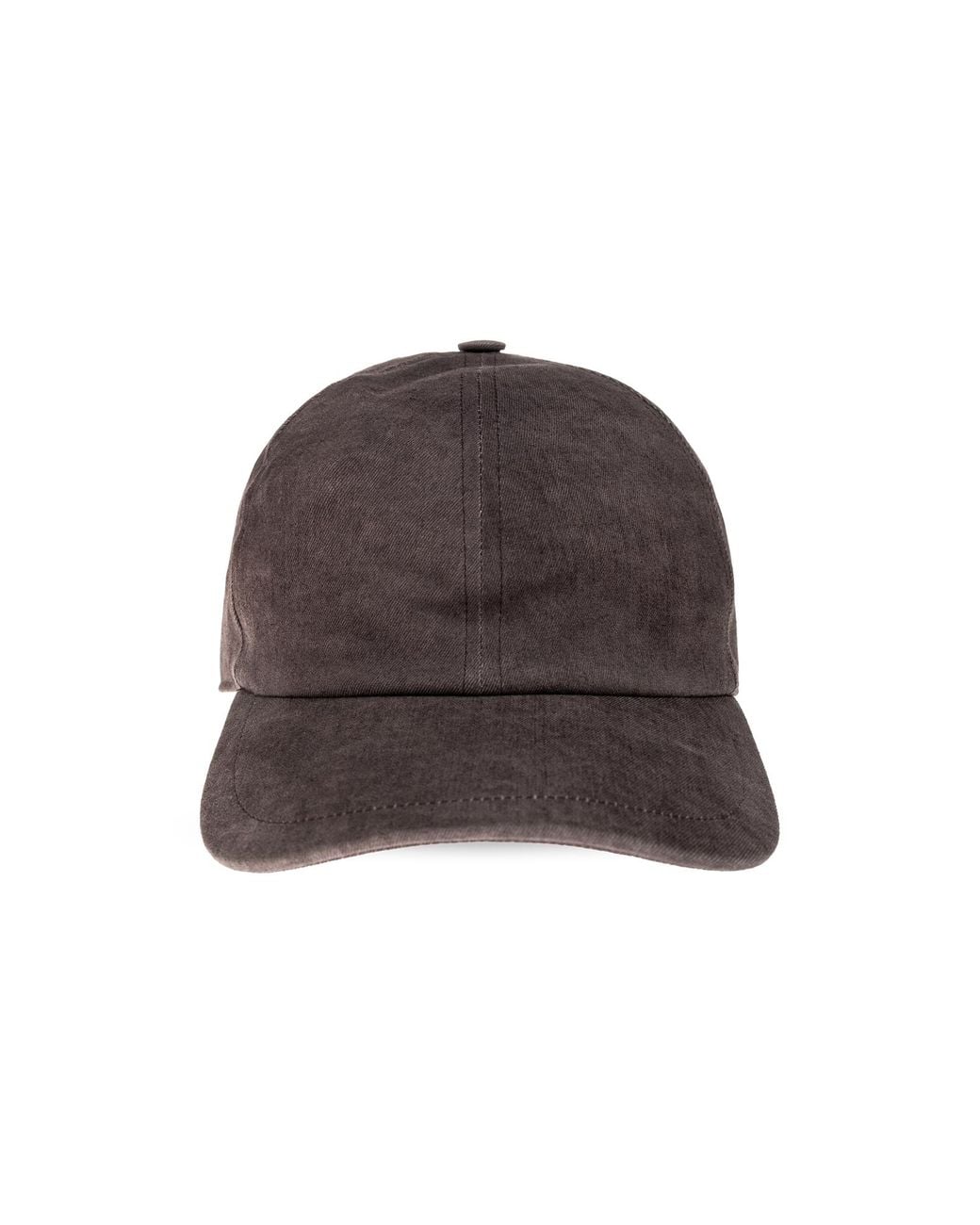 Rick Owens Brown Cap With Visor